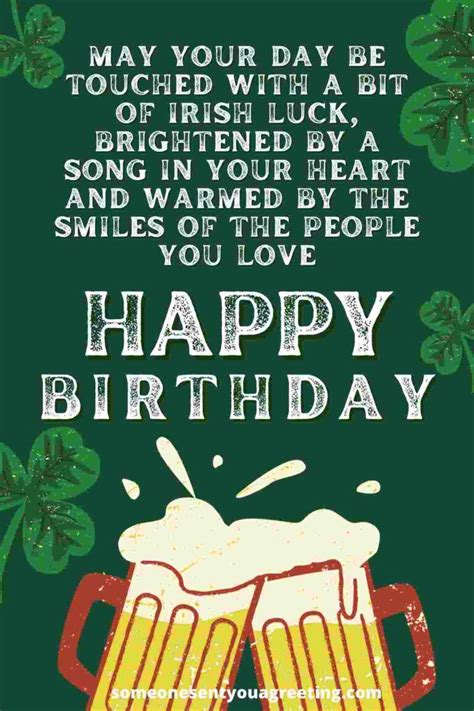 irish blessings for birthdays|irish birthday blessings funny.